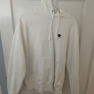 White Champion Hoodie